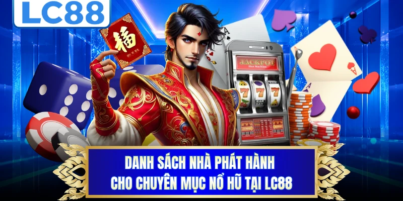 Danh sách nhà phát hành cho chuyên mục nổ hũ tại LC88