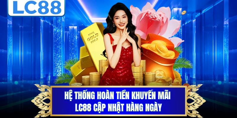 Hệ thống hoàn tiền khuyến mãi LC88 cập nhật hàng ngày