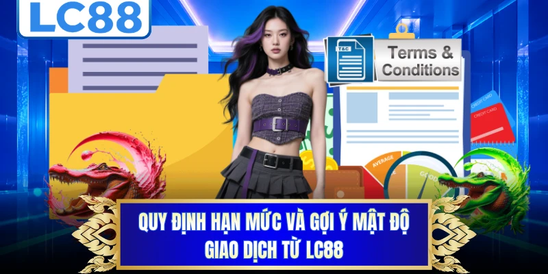 Quy định hạn mức và gợi ý mật độ giao dịch từ LC88 